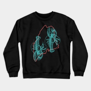 Maine Lobster WPH MEDIA Crewneck Sweatshirt